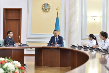 Фотография к новости: ​Школьники Астаны побывали в Министерстве иностранных дел