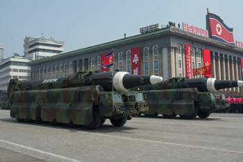 Фотография к новости: Ракета КНДР упала в Японское море