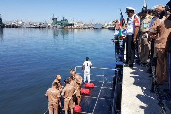 Фотография к новости: Казахстанские моряки стали первыми в одном из эпизодов «Кубка моря-2017»