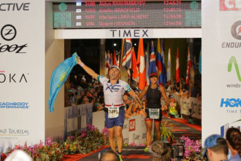 Фотография к новости: Казахстанцы финишировали на чемпионате мира по супертриатлону IRONMAN