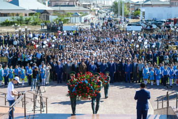 Фотография к новости: Госсекретарь РК приняла участие в митинге памяти жертв репрессий