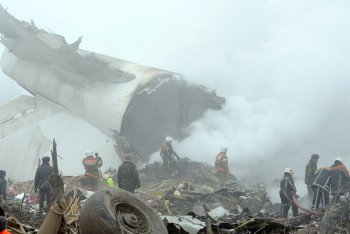 Фотография к новости: Авиакатастрофа под Бишкеком: Страховщики выплатят за самолет 38 млн долларов