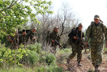 Фотография к новости: Казахстанский спецназ победил в «Алтын Үкі-2017»