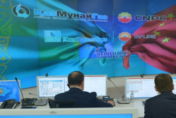 Фотография к новости: КазТрансГаз запустил уникальную компрессорную станцию