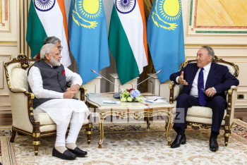 Фотография к новости: Президент РК: Казахстан и Индия обладают потенциалом взаимодействия в экономике