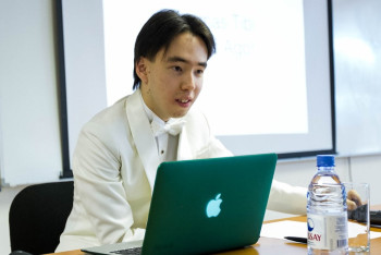 Фотография к новости: Композитор-вундеркинд Рахат-Би Абдыгасин защитил магистерскую диссертацию