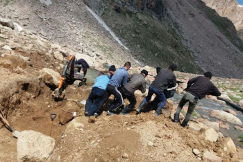 Фотография к новости: Жителей Алматы предупредили об опасности схода селя