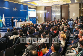 Фотография к новости: В Астане проходит IV съезд НПП «Атамекен»