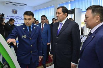 Фотография к новости: Центр правоохранительных услуг открыли в Атырау