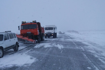 Фотография к новости: На севере Казахстана около 600 человек были спасены из снежных заносов  