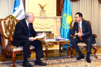 Фотография к новости: Сагинтаев: Торговля со странами ОЭСР составляет половину товарооборота Казахстана