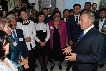 Фотография к новости: О будущем Актобе рассказал Назарбаев