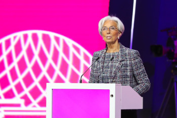 Фотография к новости: Кристин Лагард процитировала Абая в своём выступлении на АЭФ-2019