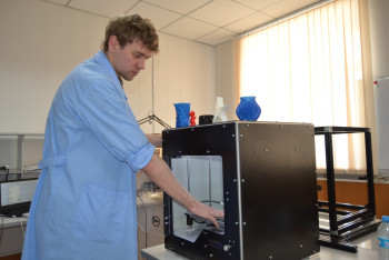 Фотография к новости: В Петропавловске прошла презентация опытного образца отечественного 3D-принтера