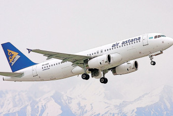 Фотография к новости: Самолет компании «Эйр Астана» совершил экстренную посадку в Алматы