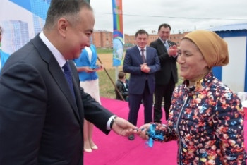 Фотография к новости: Накануне Дня столицы около 500 семей в Кокшетау отметили новоселье