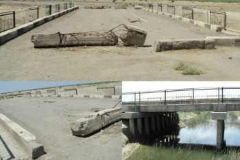 Фотография к новости: До конца года в ЮКО будет отремонтировано 25 мостов