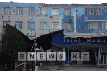 Фотография к новости: Ураган в Таразе. Сагинтаев поручил помочь семьям погибших 