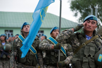 Фотография к новости: Контингент из Кыргызстана прибудет в Казахстан для учений