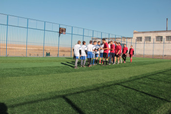 Фотография к новости: Спортобъекты строит в родном селе бизнесмен из Акмолинской области