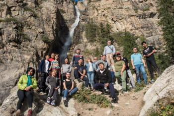 Фотография к новости: Блогеры изучают сакральную карту Алматинской области