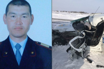 Фотография к новости: Полицейского-героя санавиацией из Павлодара доставят в столицу