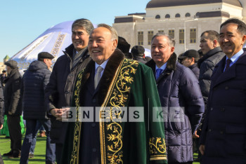 Фотография к новости: Президент РК посетил этноаул в Астане