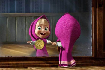 Фотография к новости: «Маша и медведь» завоевал популярность на Ближнем Востоке «правильным платочком»