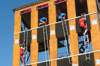 Фотография к новости: Завтра в Кызылорде начнется VІІ чемпионат РК по пожарно-спасательному спорту 