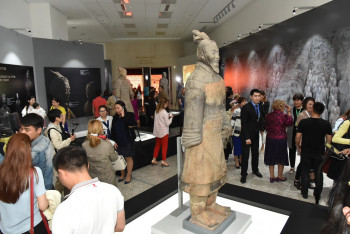 Фотография к новости: Воины терракотовой армии впервые выставлены в Астане 