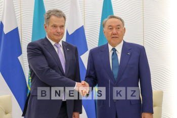 Фотография к новости: Президенты Казахстана и Финляндии посетили ЭКСПО-2017