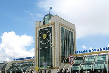 Фотография к новости: На привокзальной площади Астаны образовалась километровая пробка (ВИДЕО)