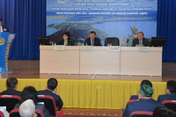 Фотография к новости: Конференцию о деятельности института суда биев провели в Акмолинском областном суде