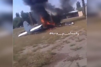 Фотография к новости: Люди снимали горящий самолет на видео, вместо того, чтоб помочь – родственник пилота ЯК-12