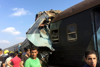 Фотография к новости: Число погибших при столкновении поездов в Египте возросло до 37