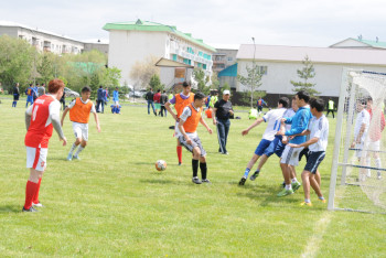 Фотография к новости: Студенты Алматинской области поборолись за звание лучшей футбольной команды