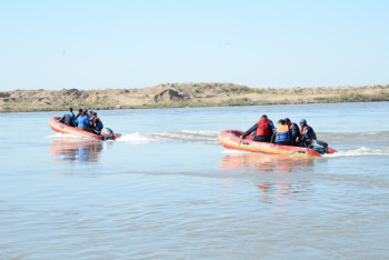 Фотография к новости: В Кызылорде имамы помогают спасателям на водах
