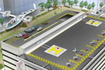 Фотография к новости: Uber обещает к 2020 году запустить летающие такси без водителя