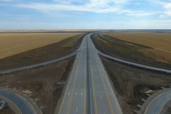 Фотография к новости: Строительство трассы Астана - Павлодар закончено на 70%