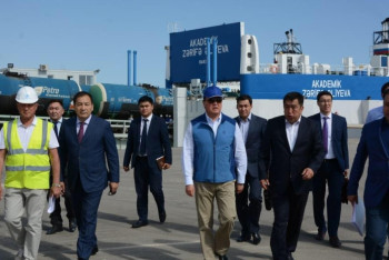 Фотография к новости: А.Мамин ознакомился с ходом реализации программы «Нұрлы жол» в Мангистауской области