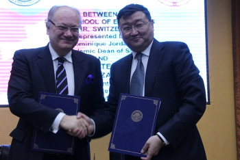 Фотография к новости: Швейцария намерена создать лучшую магистратуру в Казахстане