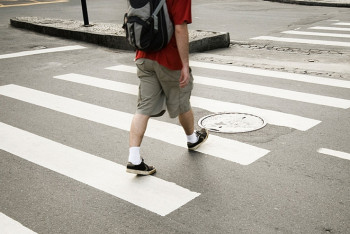 Фотография к новости: В Астане водитель «Лексуса» сбил трех школьников на пешеходном переходе