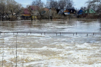 Фотография к новости: В ЗКО наблюдается угроза большого паводка