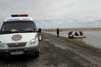 Фотография к новости: Села Костанайской области накрыла мощная волна паводков