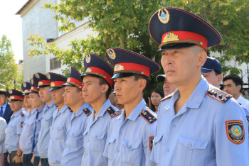 Фотография к новости: Подготовку кандидатов в полицейские хотят начать в Кызылорде