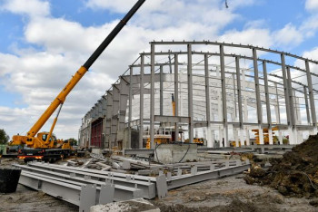 Фотография к новости: Реконструкцию дамбы в Петропавловске завершат до ноября