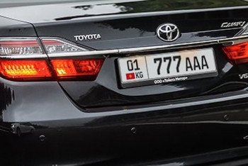 Фотография к новости: В Алматы начнут штрафовать водителей машин с кыргызскими госномерами