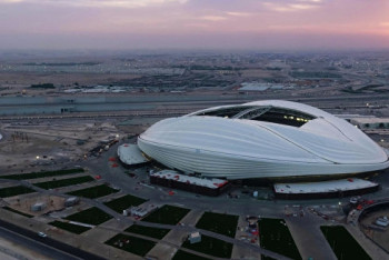 Фотография к новости: Первый стадион, построенный к ЧМ-2022, открылся в Катаре