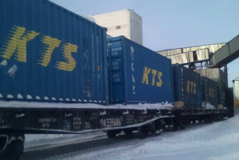 Фотография к новости: Первая партия казахстанского зерна отправлена в порт Хошимин