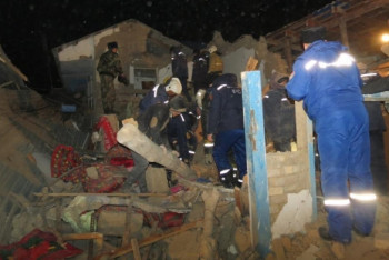 Фотография к новости: В Шымкенте обрушился жилой дом (ФОТО)